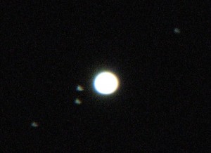 Jupiter and the Gallilean moons