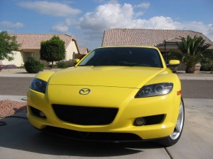 front view of RX-8